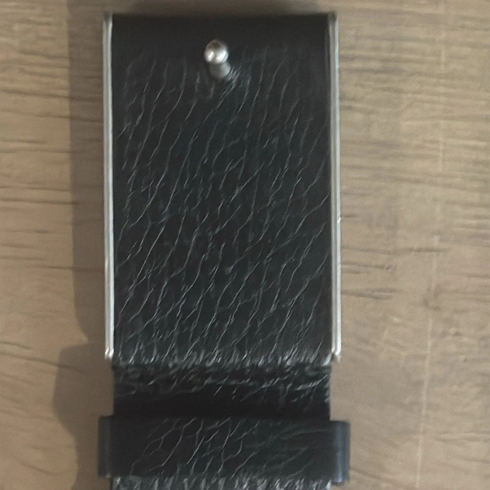 Authentic Gucci luxury designer men’s signature black leather belts sz Gucci 100